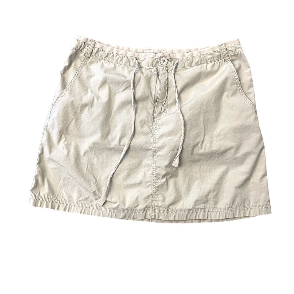 Womens’ Eddie Bauer Drawstring Cotton Skirt One Size
